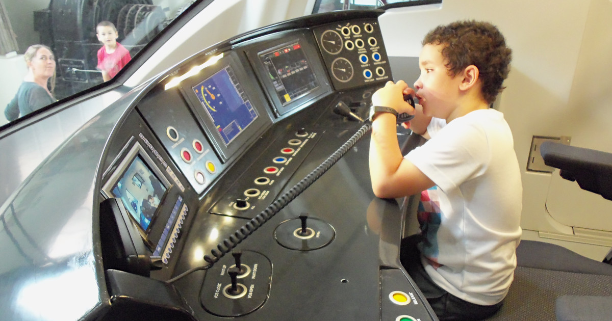 Kids Get To Drive Auckland Electric Train At Motat