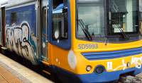 Vandals upset 500 train passengers