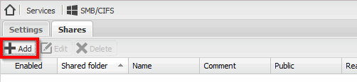 Add Windows Share