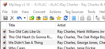 Concatenate artist tags using Mp3tag