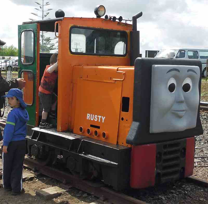 rusty train thomas